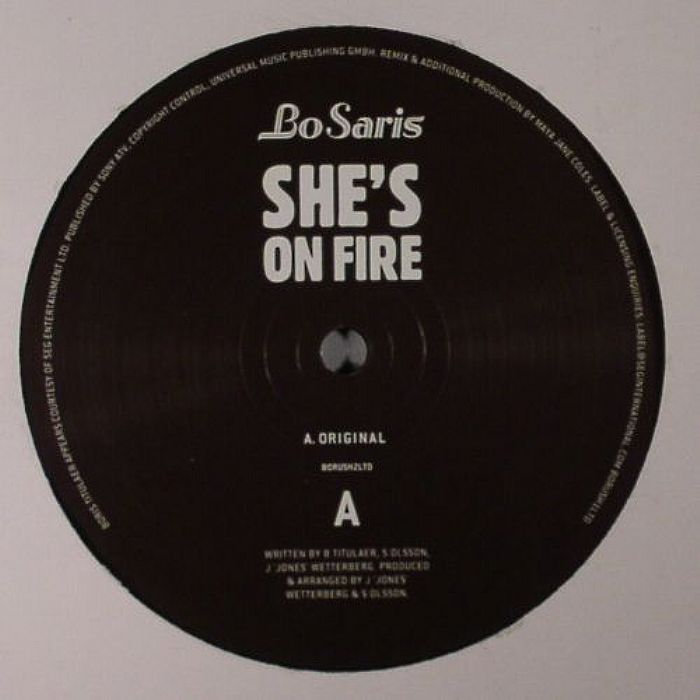 BO SARIS - She's On Fire (Calibre remix)