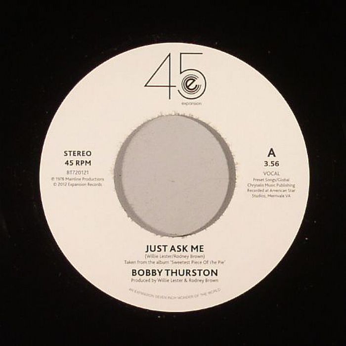 THURSTON, Bobby - Just Ask Me