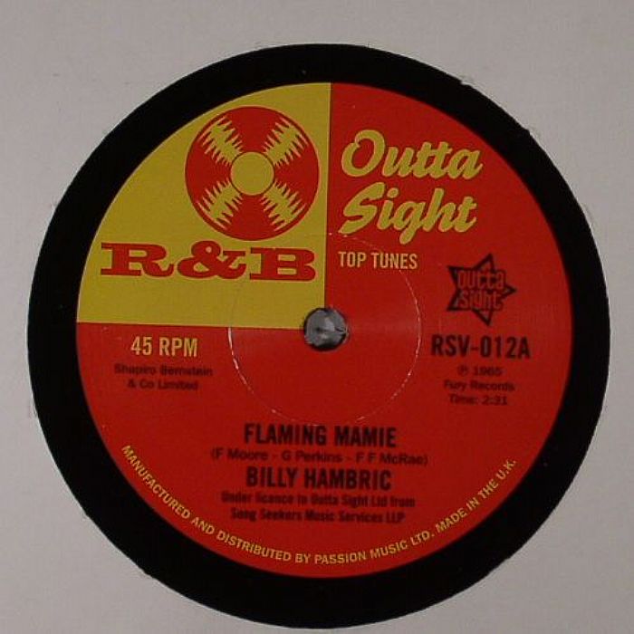 HAMBRIC, Billy/THE UPSETTERS - Flaming Mamie