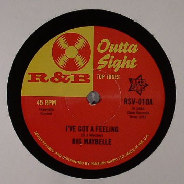 BIG MAYBELLE/TERRY TIMMONS - I've Got A Feeling