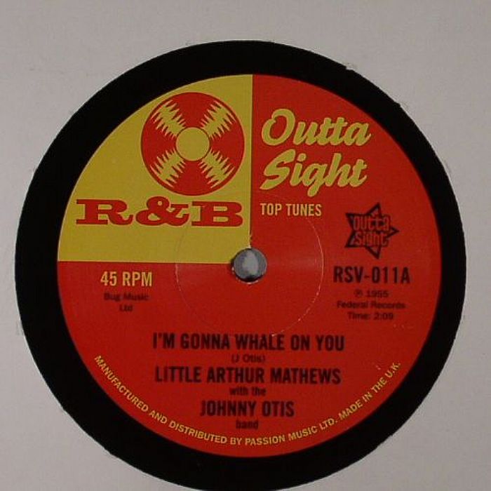 MATHEWS, Little Arthur/WILLIE WRIGHT & HIS SPARKLERS - I'm Gonna Whale On You