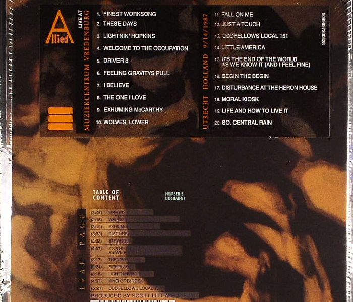 REM Document 25th Anniversary Edition vinyl at Juno Records.