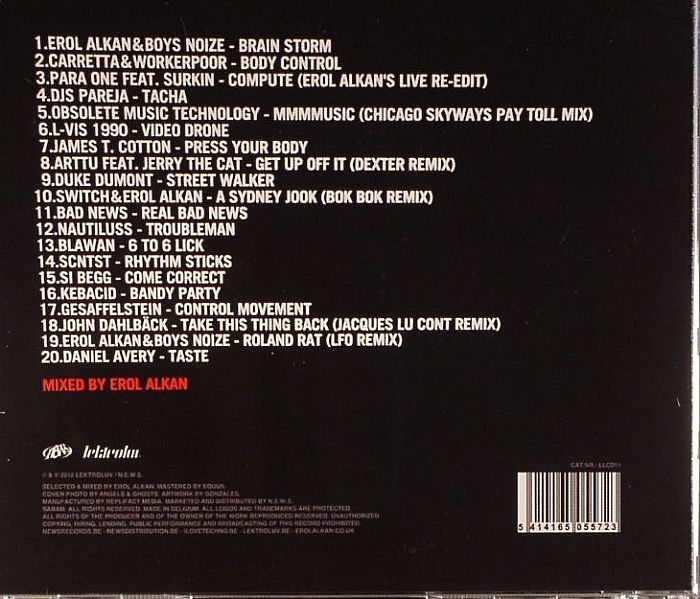 ALKAN, Erol/VARIOUS - I Love Techno 2012