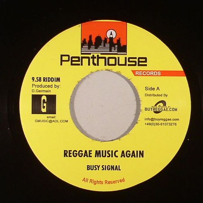 BUSY SIGNAL/SHUGA - Reggae Music Again (9,58 Riddim)