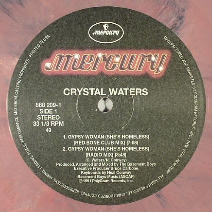 Gypsy Woman She's Homeless Crystal Waters