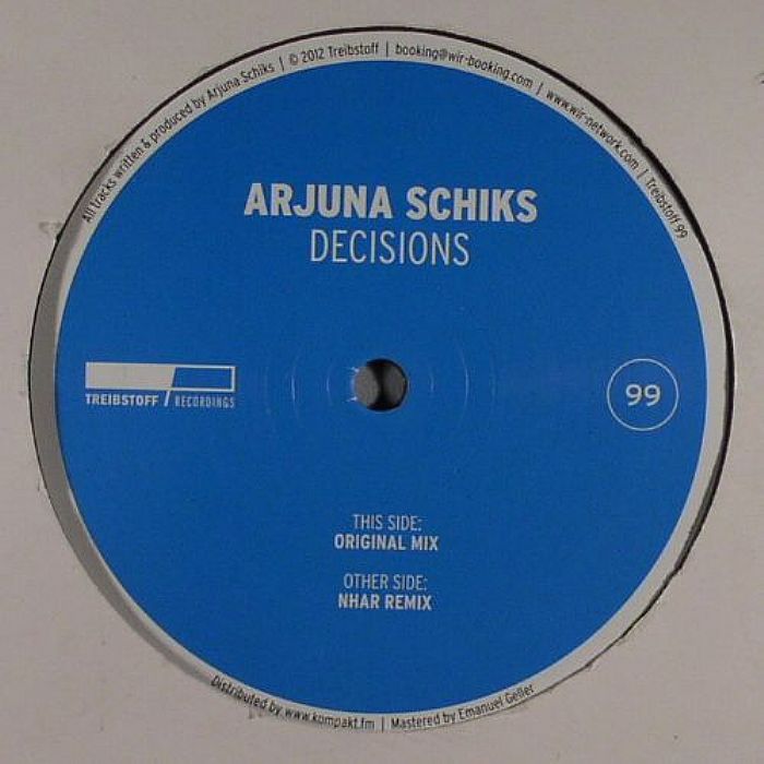 SCHIKS, Arjuna - Decisions
