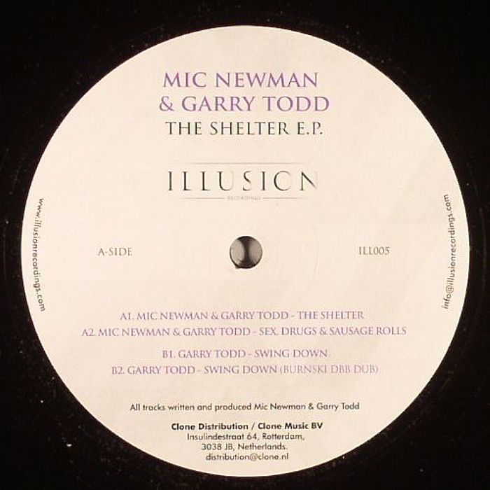 NEWMAN, Mic/GARRY TODD - The Shelter EP