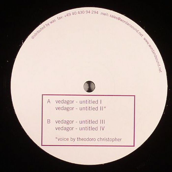 VEDAGOR - Untitled EP