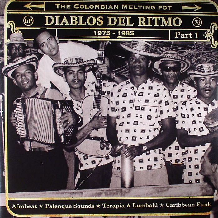 VARIOUS - Diablos Del Ritmo: The Colombian Melting Pot 1960-1985: Afrobeat Puya Cumbiamba Terapia Mapale Caribbean Funk Part 1