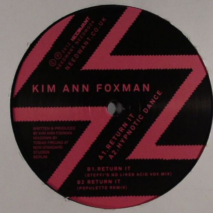 FOXMAN, Kim Ann - Return It