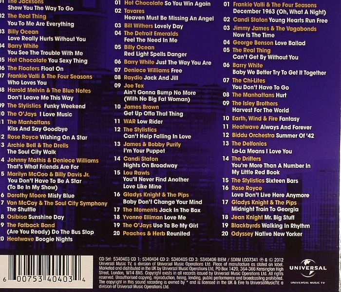 VARIOUS Return To Soul City CD at Juno Records.