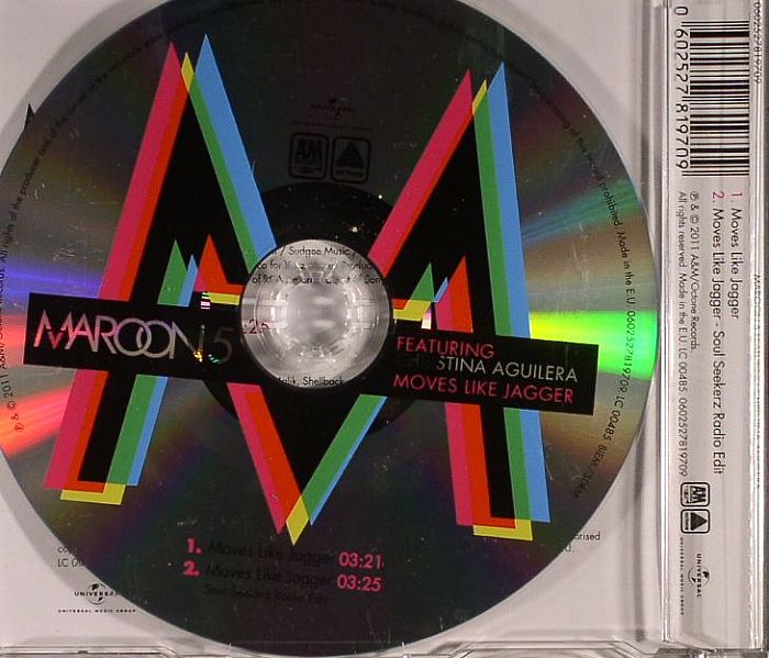 MAROON 5 feat CHRISTINA AGUILERA Moves Like Jagger vinyl at Juno Records.