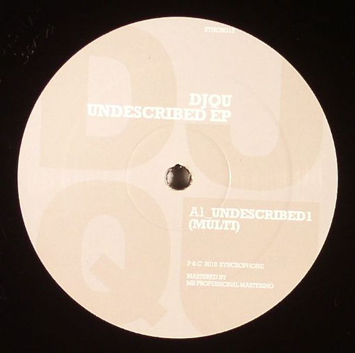 DJ QU - Undescribed EP