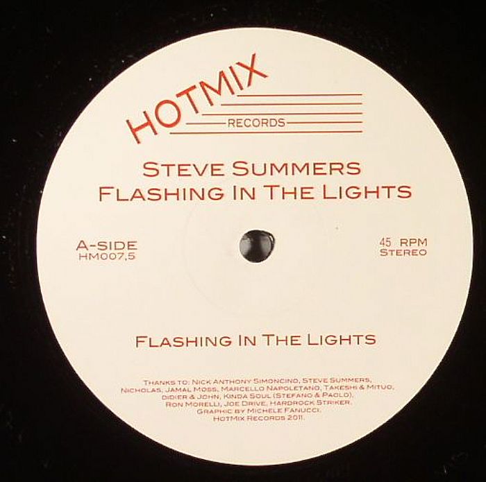 SUMMERS, Steve - Flashing In The Lights