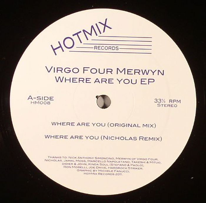 VIRGO FOUR MERWIN - Where Are You?