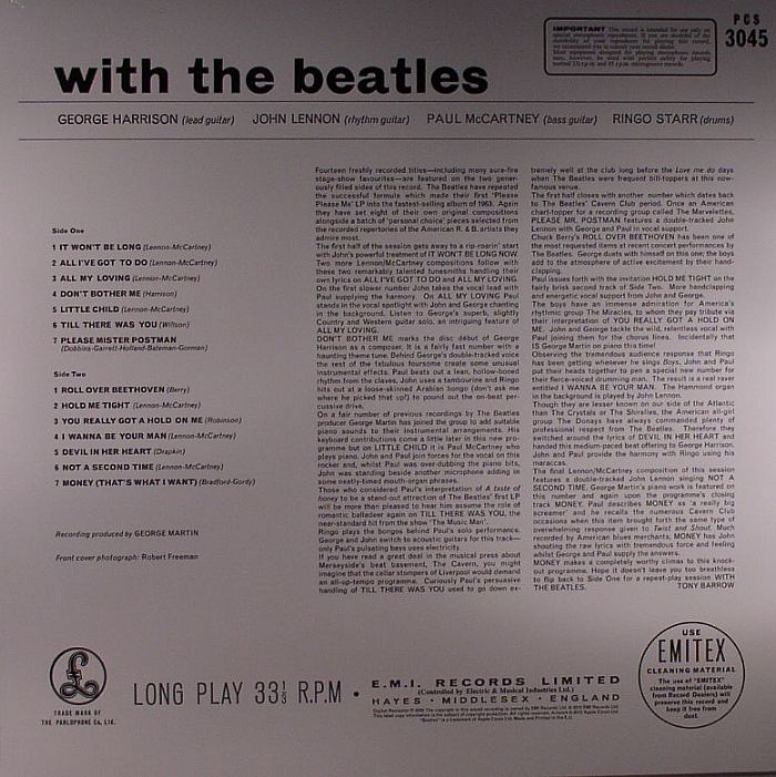The BEATLES - With The Beatles (remastered) Vinyl at Juno Records.