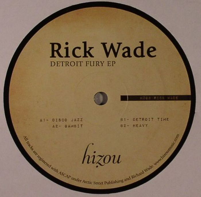 WADE, Rick - Detroit Fury EP