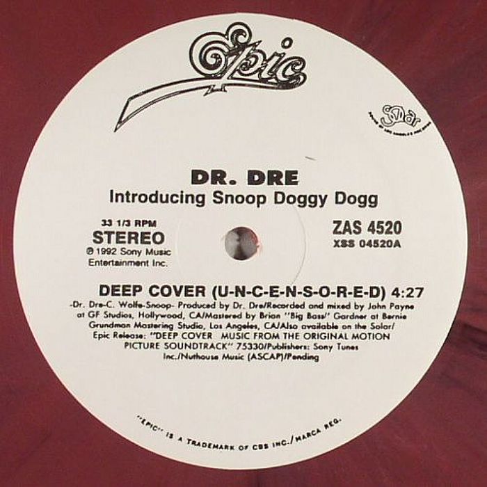 DR DRE - Deep Cover (Uncensored)