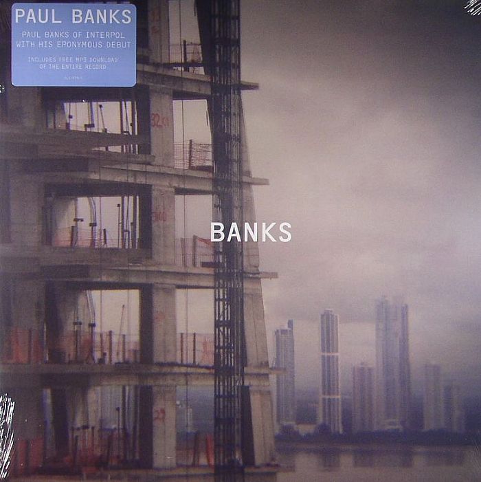 Paul Banks – Banks vinyl cover