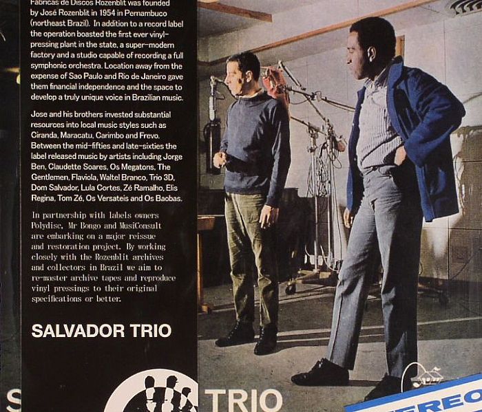 SALVADOR TRIO - Tristeza