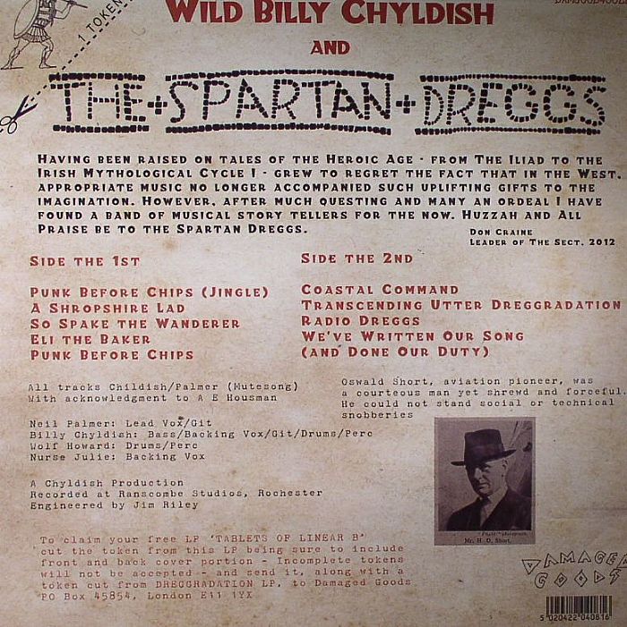 Wild Billy Childish And The Spartan Dreggs