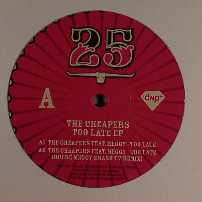 CHEAPERS, The - Too Late EP
