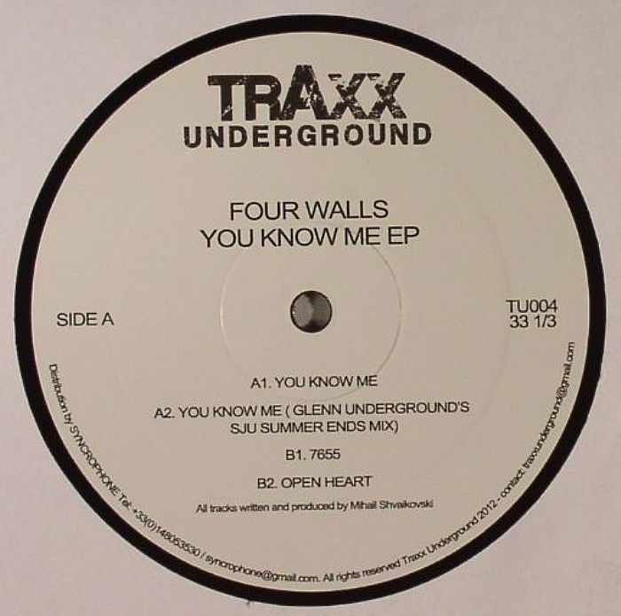 FOUR WALLS - You Know Me EP