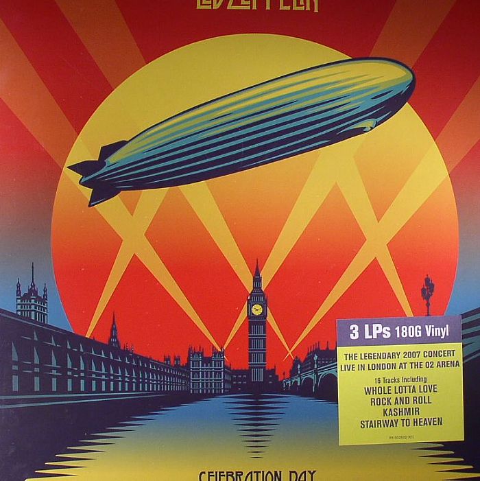 LED ZEPPELIN - Celebration Day: The Legendary 2007 Concert Live In London At The O2 Arena
