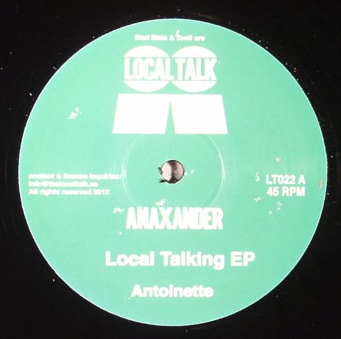 ANAXANDER - Local Talking EP