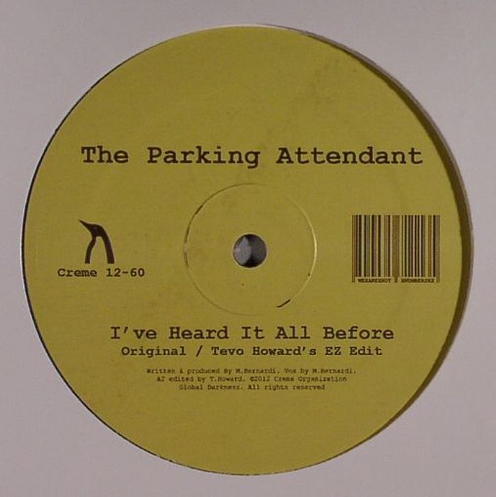 PARKING ATTENDANT, The - I've Heard It All Before