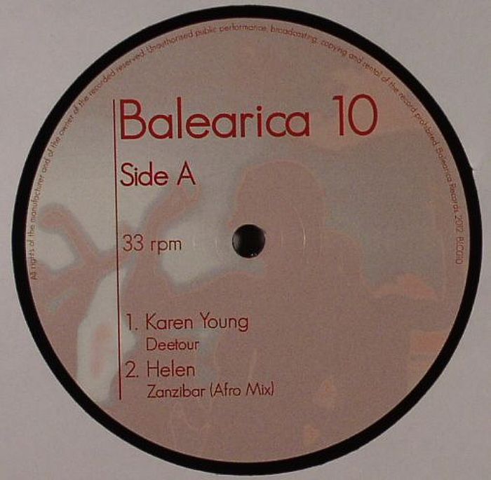 YOUNG, Karen/HELEN/TONY ESPOSITO/AHMED FAKROUN - Balearica 10