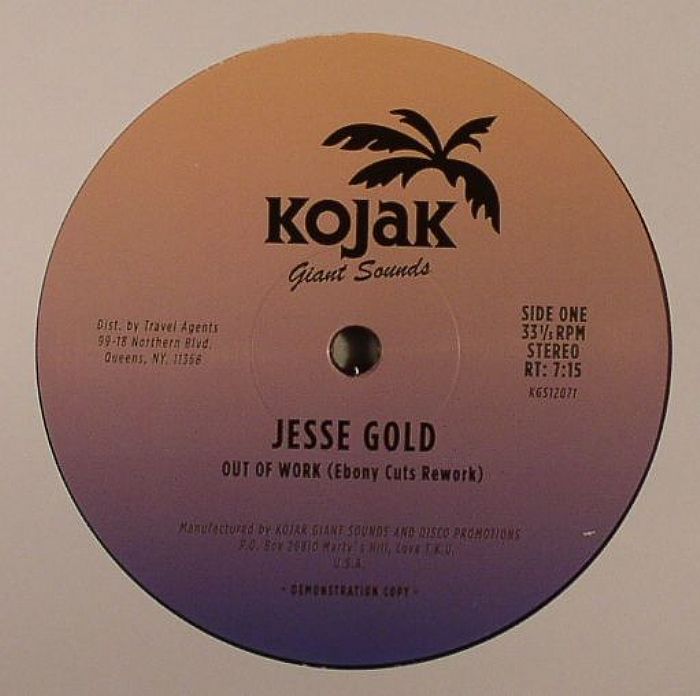 GOLD, Jesse/RAW AYERS - Out Of Work (Ebony Cuts edit)