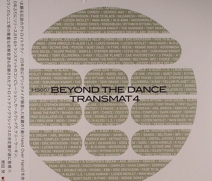 MAY, Derrick/VARIOUS - MSOO/Beyond The Dance Transmat 4