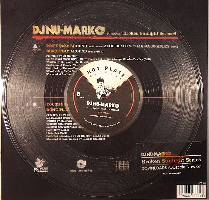 BROKEN SUNLIGHT SERIES 1 DJ NU-MARK 洋楽