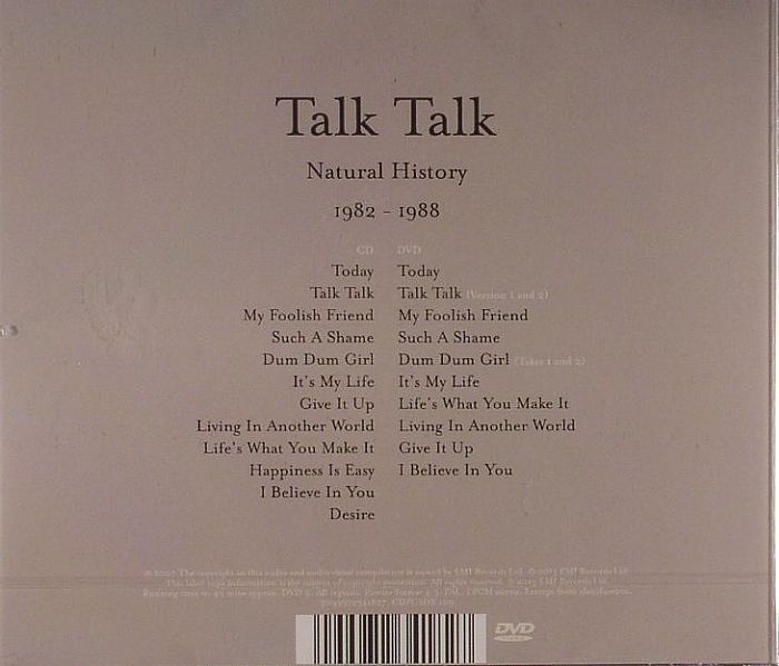 TALK TALK - Natural History 1982-1988