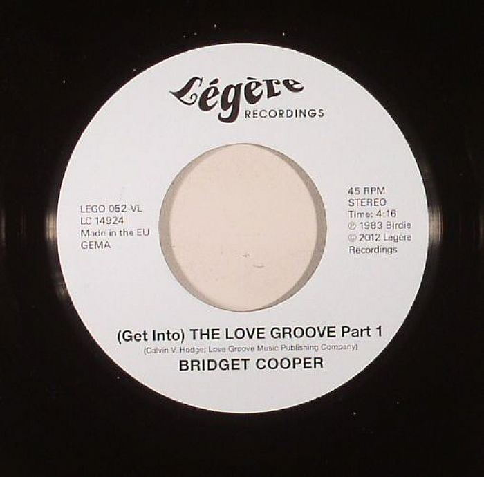 COOPER, Bridget - (Get Into) The Love Groove (Part 1 & 2)