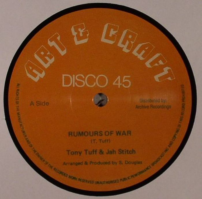 TONY TUFF/JAH STITCH - Rumours Of War