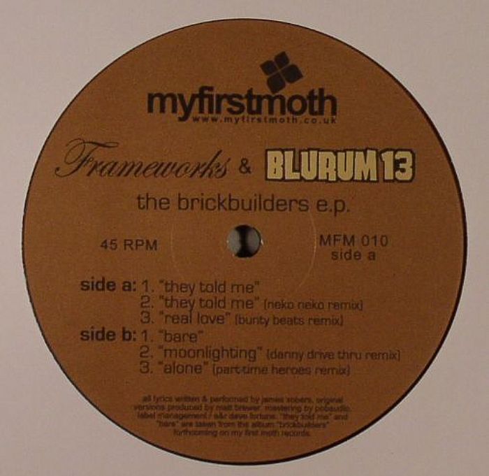 FRAMEWORKS/BLURUM 13 - The Brickbuilders EP