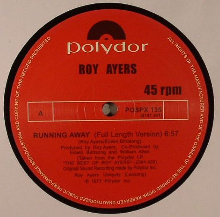 AYERS, Roy - Running Away