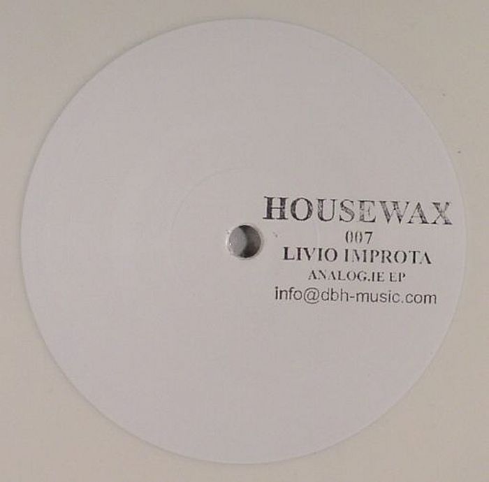 Livio Improta – Analog.ie EP vinyl cover