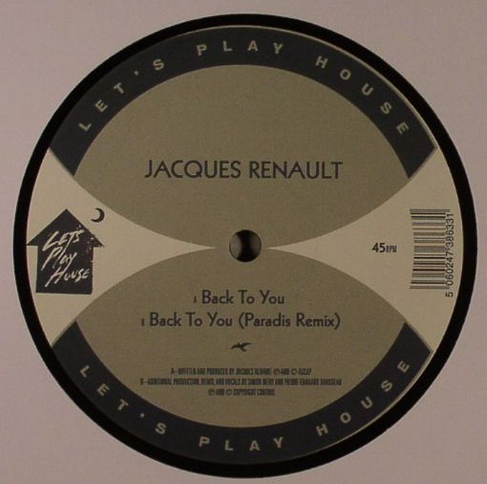 RENAULT, Jacques - Back To You
