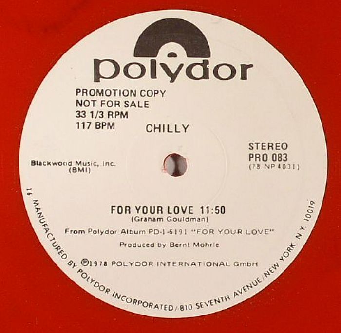 CHILLY - For Your Love