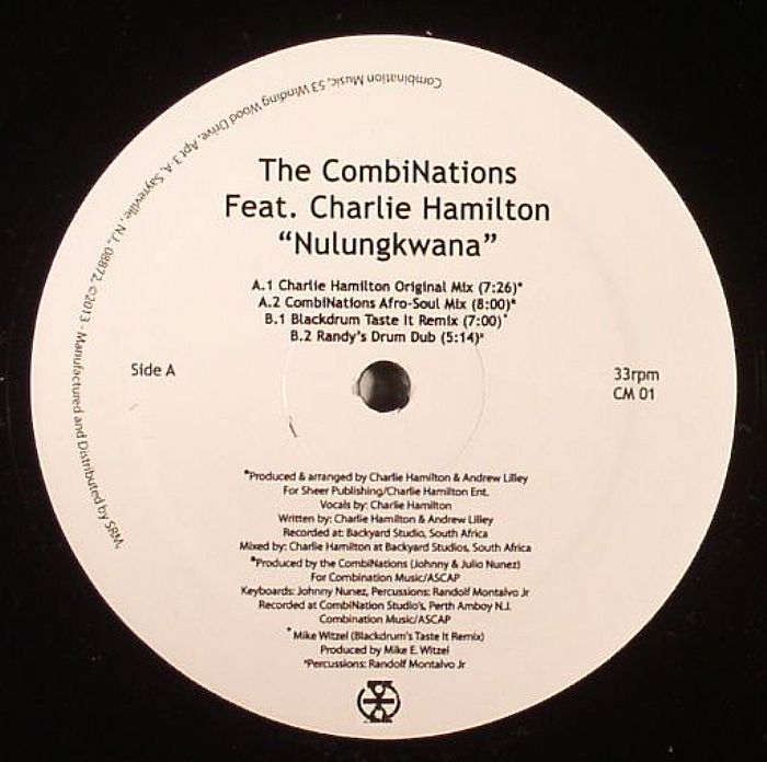 COMBINATIONS, The feat CHARLIE HAMILTON - Nulungkwana