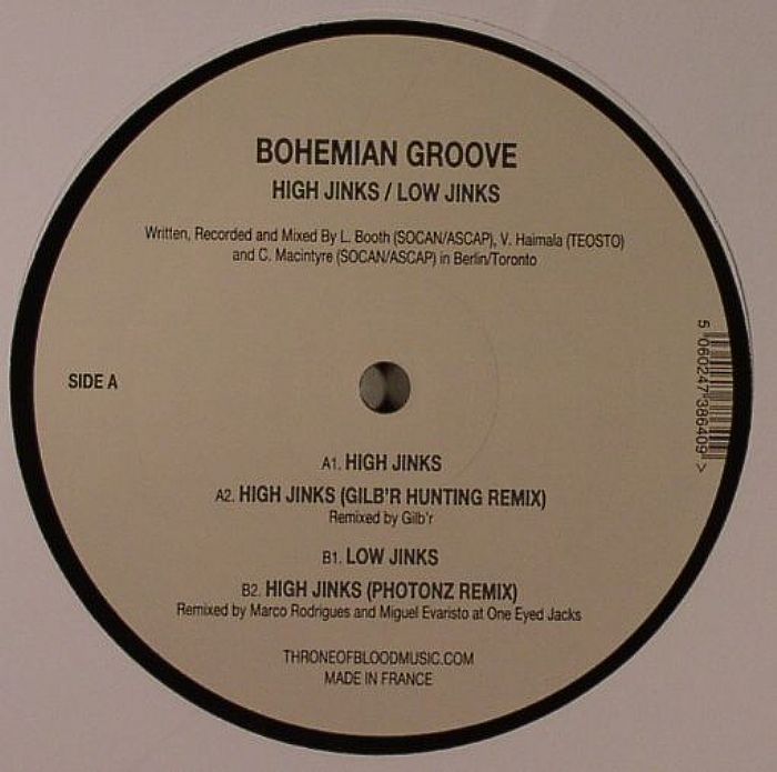 BOHEMIAN GROOVE - High Jinks