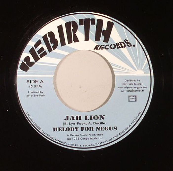 JAH LION - Melody For Negus