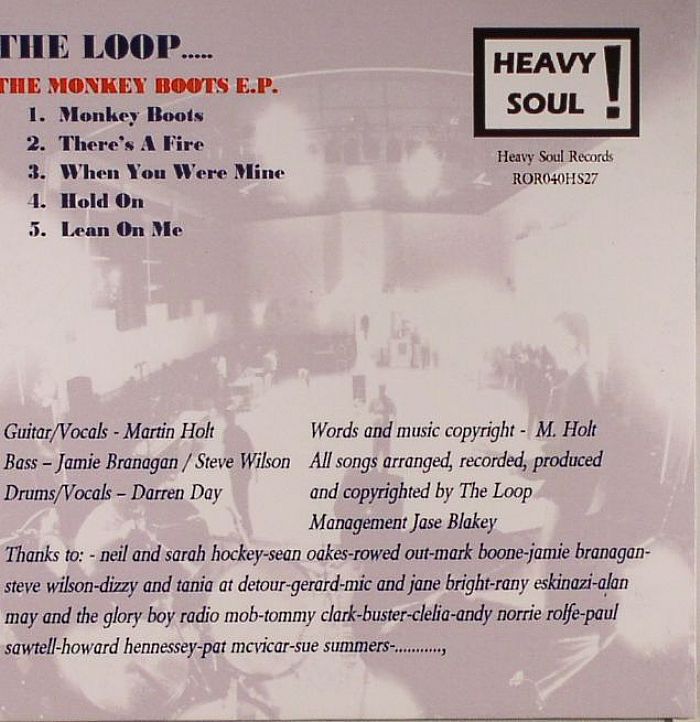 LOOP, The - Monkey Boots EP