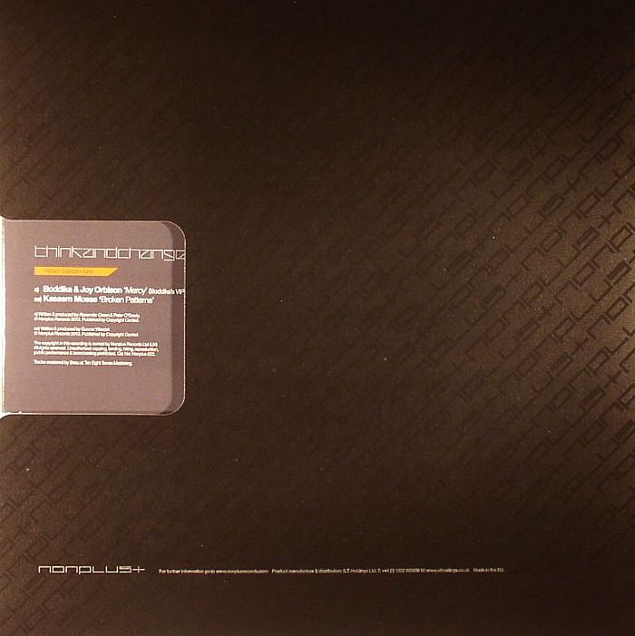 BODDIKA/JOY ORBISON/KASSEM MOSSE - Think & Change: Album Sampler One