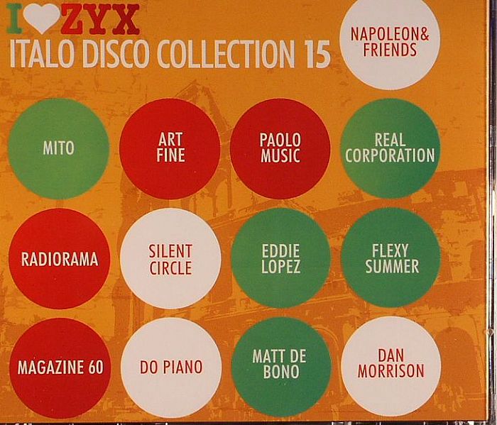 NAPOLEON & FRIENDS/VARIOUS I Love ZYX Italo Disco Collection 15 CD at ...