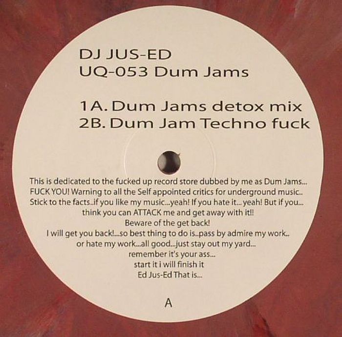 DJ JUS ED - Dum Jams