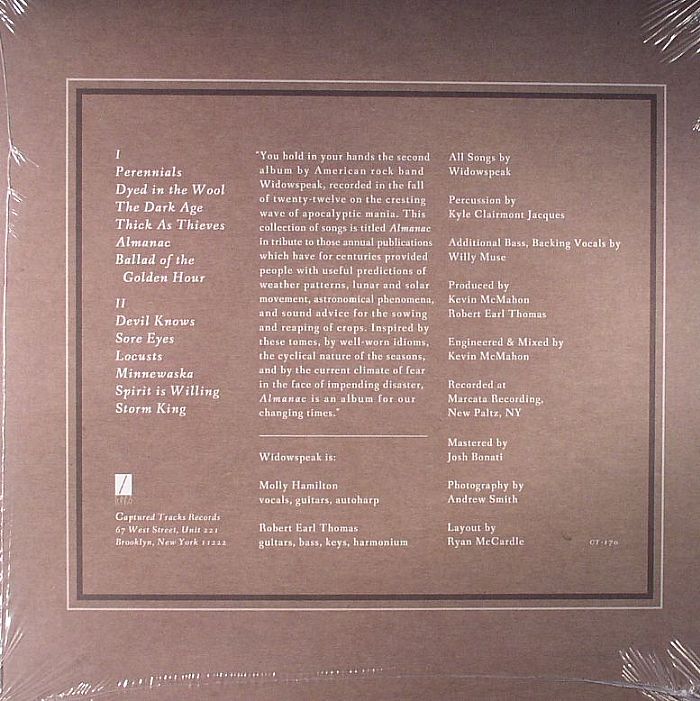 WIDOWSPEAK - Almanac